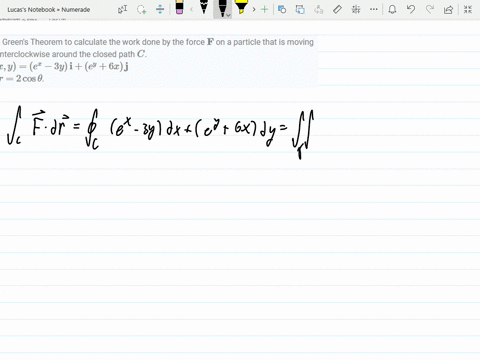 use-greens-theorem-to-calculate-the-work-done-by-the-force-mathbff-on-a-particle-that-is-moving-co-2