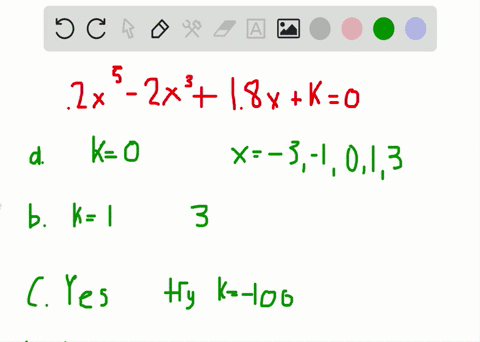 a-how-many-real-solutions-does-the-equation-2-x5-2-x318-xk0-have-when-k0-b-how-many-real-solutions-d