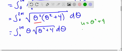 find-the-length-of-the-following-polar-curves-the-spiral-rtheta2-for-0-leq-theta-leq-2-pi