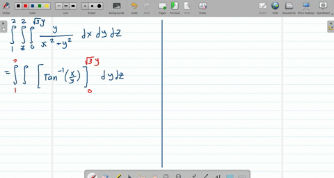 evaluate-the-iterated-integral-int_12-int_z2-int_0sqrt3-y-fracyx2y2-d-x-d-y-d-z