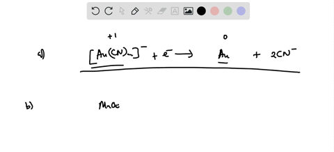 balance-the-following-equations-for-half-reactions-a-leftmathrmaumathrmcn_2right-a-q-rightarrow-math