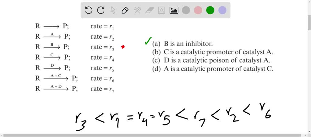 R1 R2 R3 R4 R5 R6 Chemical Uses Word Doc SOLVED:The following information is available for the reaction: R →P ...