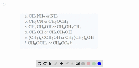 for-each-of-the-following-pairs-predict-which-substance-is-more-soluble-in-water-a-mathrmch_3-mathrm