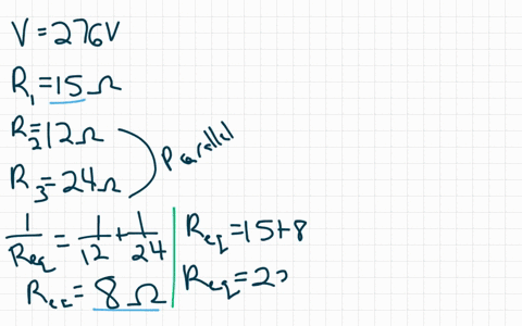 a-what-is-the-equivalent-resistance-between-points-a-and-b-b-a-276-v-emf-is-connected-to-the-termina