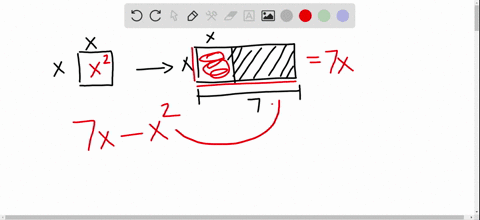 start-with-a-square-with-side-length-x-cm-imagine-extending-the-length-of-one-side-to-7-mathrmcm-a-w