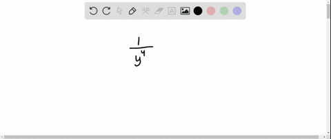 write-an-equivalent-expression-using-negative-exponents-frac1y4