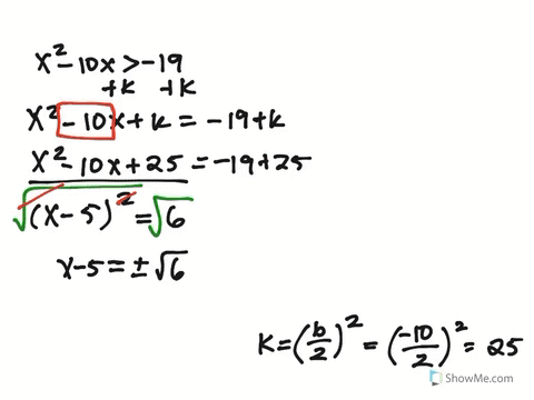 solve-each-inequality-algebraically-and-write-any-solution-in-interval-notation-x2-10-x-19