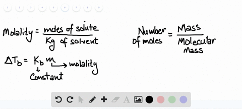 what-is-the-molar-mass-of-a-solution-of-500-mathrmg-of-a-compound-in-2500-mathrmg-of-carbon-tetrachl