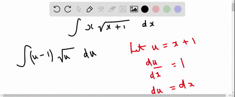 evaluate-the-integral-by-substitution-int-x-sqrtx1-d-x