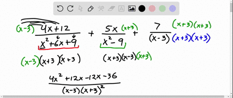 simplify-the-expression-frac4-x12x26-x9frac5-xx2-9frac7x-3