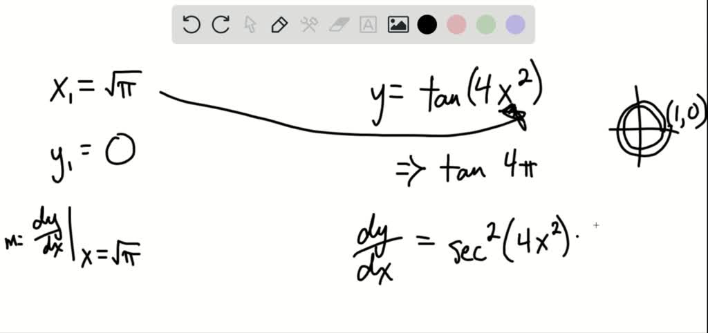 solved-determine-the-equation-of-the-line-that-is-tangent-to-y-2-tan-x-where-x-frac-pi-4