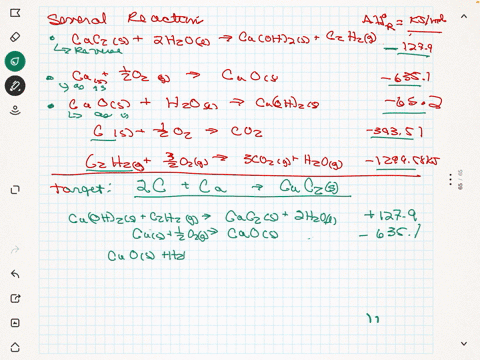 several-reactions-and-their-standard-reaction-enthalpies-at-29815-mathrmk-are-given-here-beginaligne