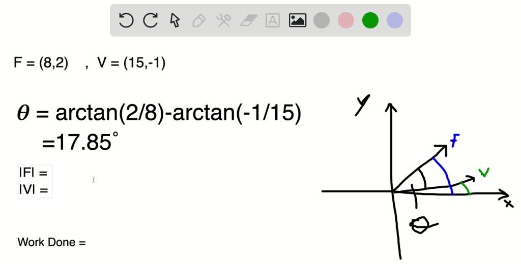Force Vector Error ⏩SOLVED:Force vectors: For the force vector 𝐅 and vector 𝐯 given ...