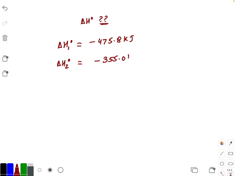 calculate-the-standard-enthalpy-of-reaction-for-the-following-reaction-using-the-listed-enthalpies-o