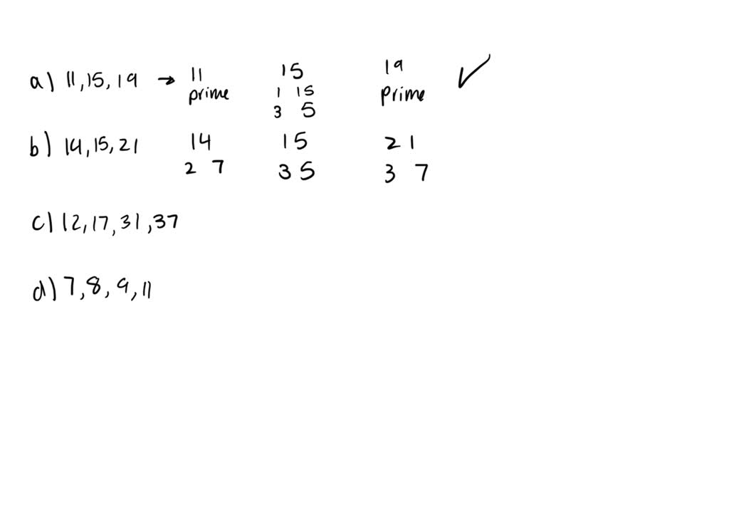 SOLVED:Determine whether the integers in each of these sets are ...