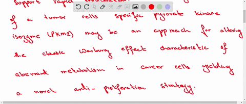 the-pyruvate-kinase-isozyme-in-cancerous-cells-has-low-activity-compared-to-the-isozymes-in-other-ti