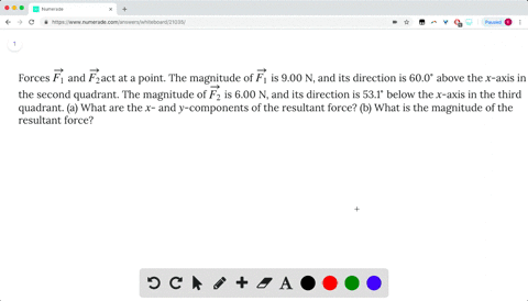 forces-vecf_1-and-vecf_2act-at-a-point-the-magnitude-of-vecf_1-is-900-n-and-its-direction-is-600circ