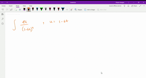 evaluate-the-integral-by-making-the-given-substitution-int-fracd-t1-6-t4-quad-u1-6-t