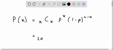 a-binomial-probability-experiment-is-conducted-with-the-given-parameters-compute-the-probability-o-6