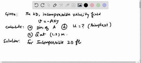 the-y-component-of-velocity-in-a-two-dimensional-incompressible-flow-field-is-given-by-v-a-x-y-whe-2
