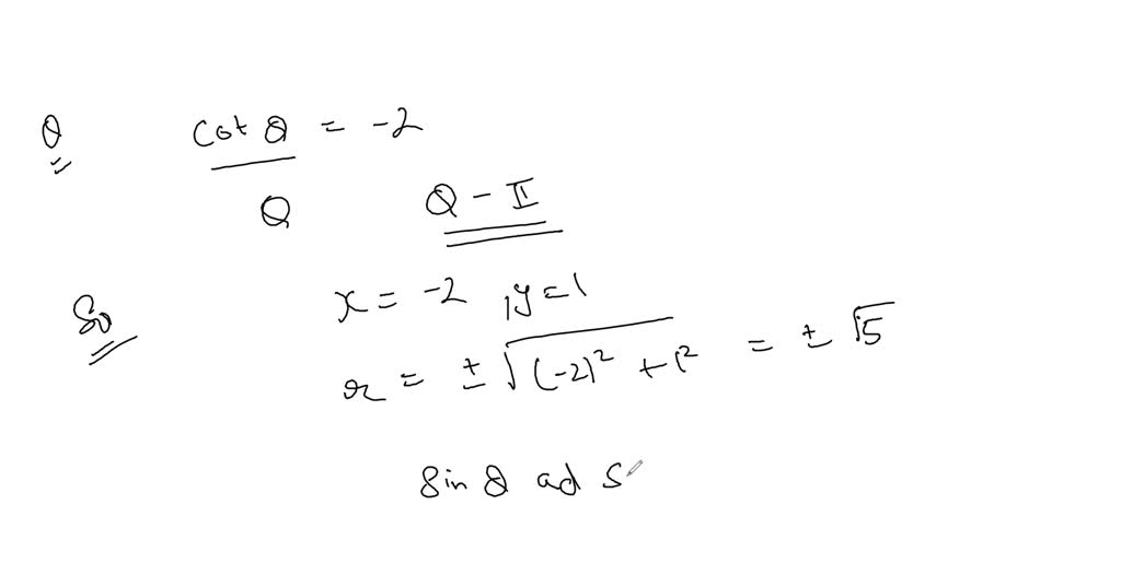 solved-find-the-remaining-trigonometric-functions-of-based-on-the