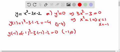 a-horizontal-tangents-find-equations-for-the-horizontal-tangents-to-the-curve-yx3-3-x-2-also-find-eq