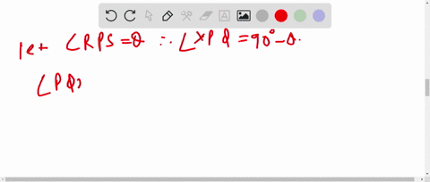 let-p-q-and-r-s-be-tangents-at-the-extremities-of-the-diameter-pr-of-a-circle-of-radius-r-if-p-s-and