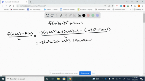 find-fracfah-fah-for-each-of-the-given-functions-fx-3-x24-x-1