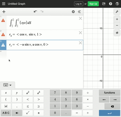 evaluate-the-surface-integral-displaystyle-iint_s-xyz-ds-s-is-the-cone-with-parametric-equations-x-u