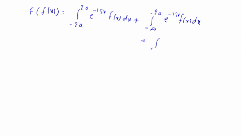 find-the-exponential-fourier-transform-of-fxleftbeginarraycl-2-a-x-x2-a-0-x2-a-endarrayright-and-use