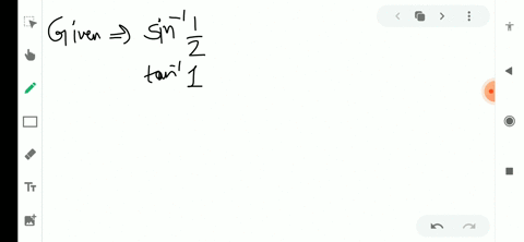 find-the-exact-values-of-sin-1-frac12-and-tan-1-1-express-your-answer-in-degrees