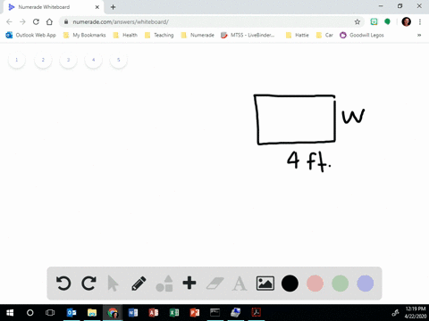 the-perimeter-of-a-rectangle-with-a-length-of-4-mathrmft-the-width-of-the-same-rectangle