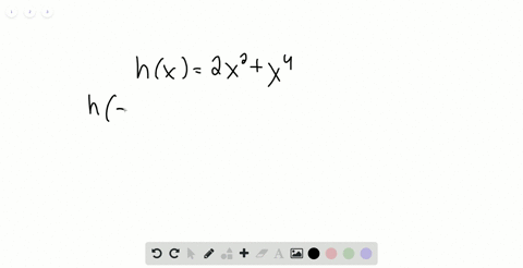 determine-whether-each-function-is-even-oddor-neither-hx2-x2x4