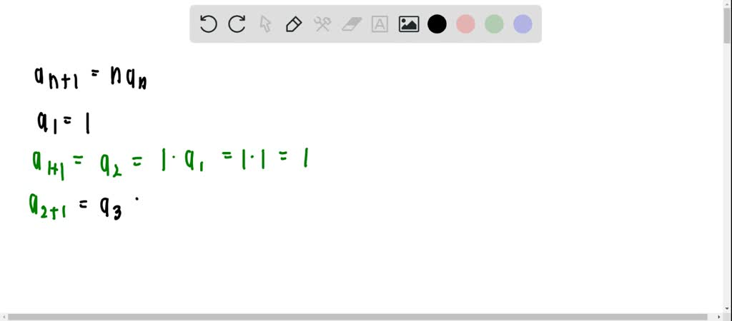 Solvedthe Sequences Are Defined Recursively Compute The First Five Terms In Each Sequence A1 2817