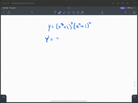 find-the-equation-of-the-tangent-line-to-y-leftx21right3leftx41right2-at-132-3