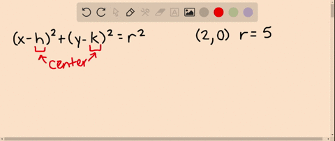 find-the-equation-of-the-circle-with-center-20-and-radius-5