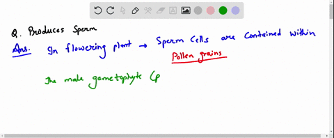 produces-sperm-a-pollen-grain-b-ovule-c-anther-d-ovary-e-sepal-f-petal