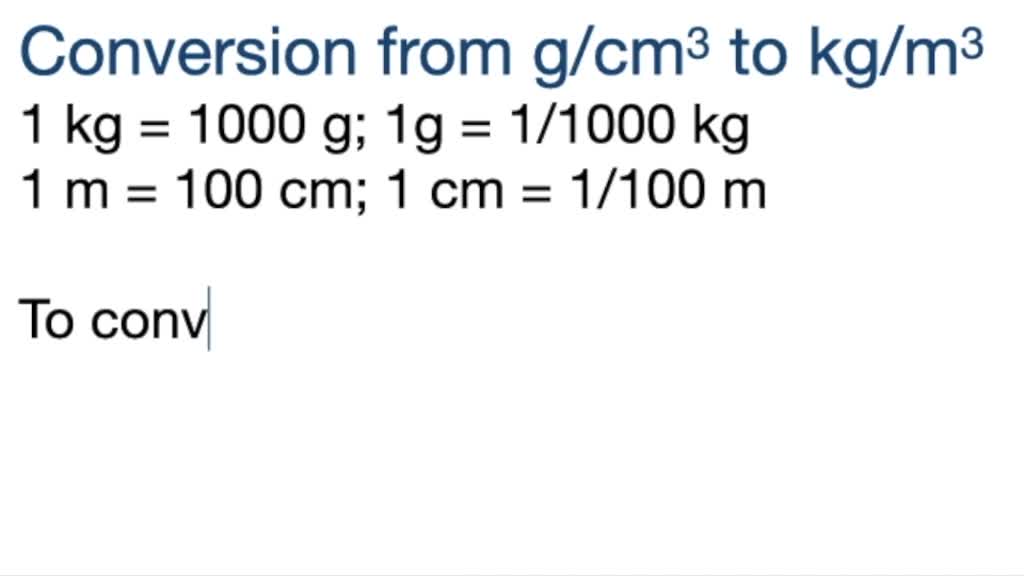 SOLVED:Aluminum is a lightweight metal (density =2.70 g / cm^3 ) used ...