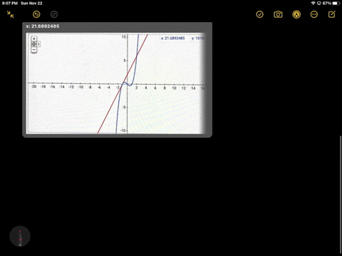 a-find-an-equation-for-the-line-that-is-tangent-to-the-curve-yx3-x-at-the-point-10-b-graph-the-curve