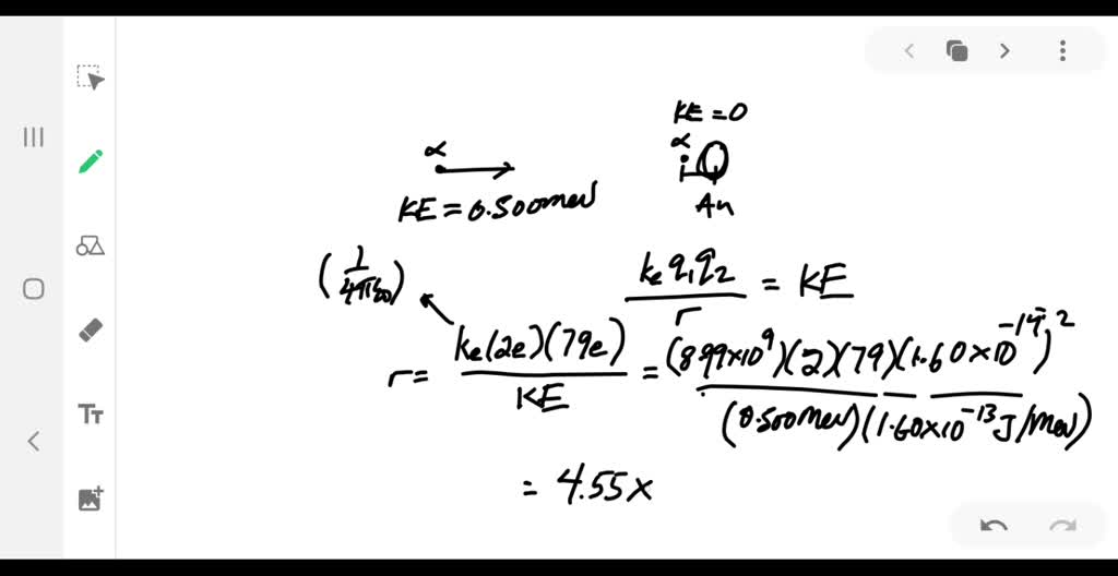 solved-a-use-energy-methods-to-calculate-the-distance-of-closest