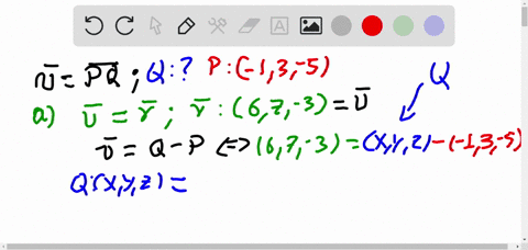 find-a-terminal-point-q-of-a-nonzero-vector-mathbfuoverrightarrowp-q-with-initial-point-p-13-5-and-s