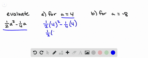 evaluate-each-expression-see-example-2-and-3-frac12-a2-frac14-a-for-a-a4-b-a-8