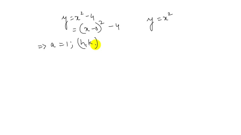 solved-to-graph-y-x-2-4-you-would-shift-the-graph-of-y-x-2-a-numerade