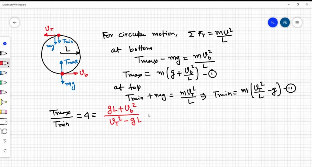 A stone of mass 1 kg tied to a light in extensible string of length L ...