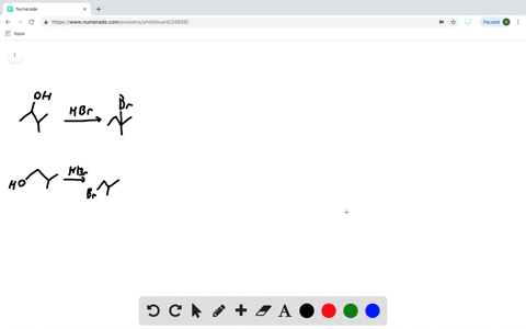 explain-the-following-observation-when-3-methyl-2-butanol-is-treated-with-hbr-a-single-alkyl-bromide