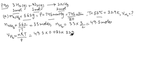 ammonia-gas-is-synthesized-by-combining-hydrogen-and-nitrogen-3-mathrmh_2mathrmgmathrmn_2mathrmg-r-3