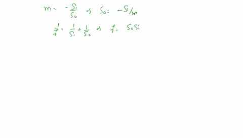 an-object-is-placed-in-front-of-a-lens-the-image-is-upright-35-mathrmcm-to-the-left-of-the-lens-and-