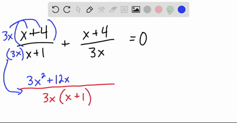 solve-the-equations-fracx4x1fracx43-x0