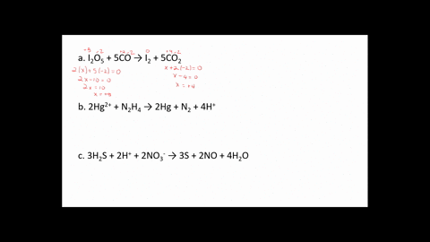 for-each-of-the-following-balanced-oxidation-reduction-reactions-i-identify-the-oxidation-numbers-fo