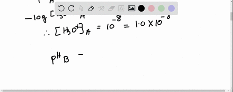 solution-a-has-a-mathrmph-of-8-and-solution-mathrmb-a-mathrmph-of-10-which-has-the-greater-hydronium
